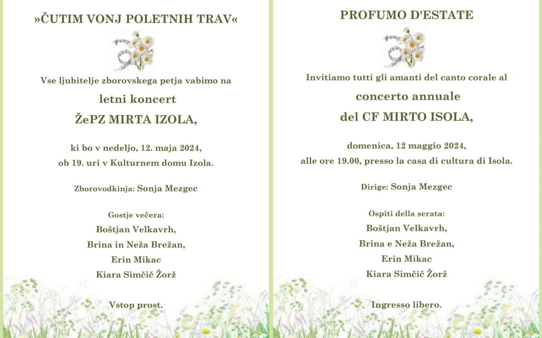 LETNI KONCERT ŽEPZ MIRTA IZOLA